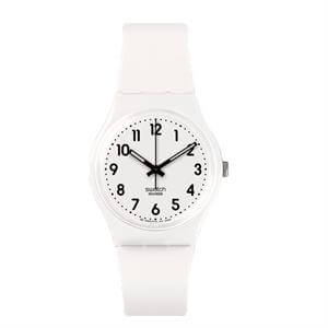 Swatch Just White Soft Women's Watch